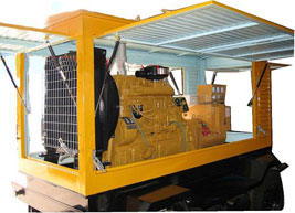 库尔勒移动电站(移动柴油发电机组) 库尔勒移动电站(移动柴油发电机组)